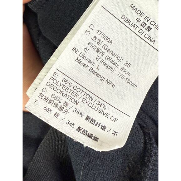 Nike Tech Fleece Sportswear NSW Jogger Pants Sweatpants Athleisure Black Large - Picture 9 of 11